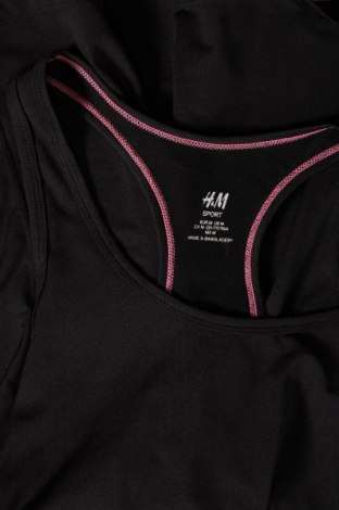 Γυναίκειο αθλητικό τοπ H&M Sport, Μέγεθος M, Χρώμα Μαύρο, Τιμή 4,73 €