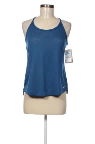 Damen Sporttop Nike, Größe M, Farbe Blau, Preis 46,59 €