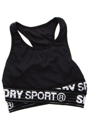 Damen Sporttop Superdry, Größe M, Farbe Schwarz, Preis 11,83 €
