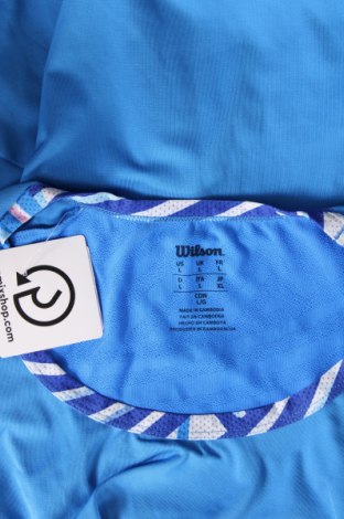 Damen Sporttop Wilson, Größe L, Farbe Blau, Preis 6,65 €