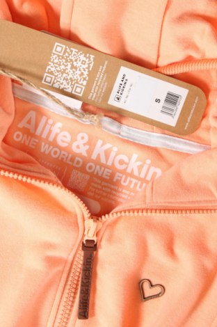 Γυναικείο φούτερ Alife And Kickin, Μέγεθος S, Χρώμα Πορτοκαλί, Τιμή 44,85 €