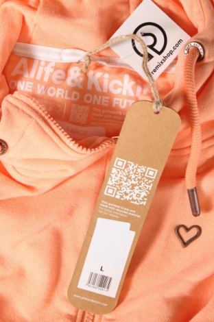Damen Sweatshirt Alife And Kickin, Größe L, Farbe Orange, Preis 29,15 €