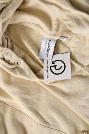 Γυναικείο φούτερ Collusion, Μέγεθος S, Χρώμα Εκρού, Τιμή 6,23 €
