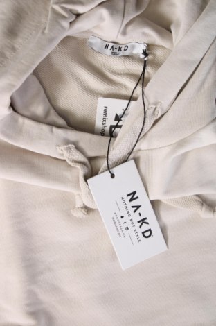 Damen Sweatshirt NA-KD, Größe XXL, Farbe Ecru, Preis 10,76 €