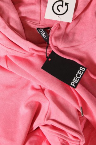 Γυναικείο φούτερ Pieces, Μέγεθος M, Χρώμα Ρόζ , Τιμή 10,10 €