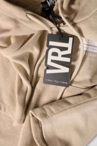 Damen Sweatshirt Viral Vibes, Größe XS, Farbe Beige, Preis € 11,21