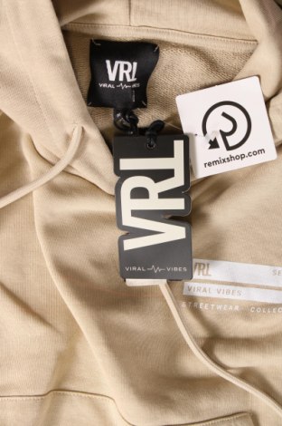 Damen Sweatshirt Viral Vibes, Größe M, Farbe Beige, Preis € 5,83
