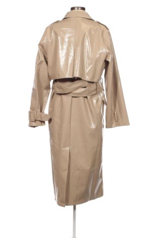 Δερμάτινο γυναικείο παλτό Edited, Μέγεθος M, Χρώμα Καφέ, Τιμή 104,90 €