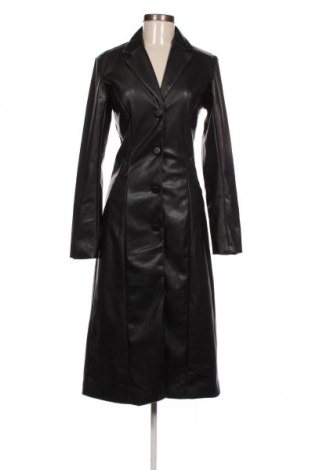 Дамско кожено палто SHYX, Размер XS, Цвят Черен, Цена 222,00 лв.