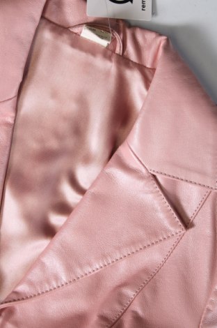 Γυναικείο δερμάτινο μπουφάν, Μέγεθος M, Χρώμα Ρόζ , Τιμή 82,94 €