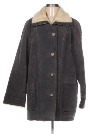 Dámska kožená bunda , Veľkosť L, Farba Sivá, Cena  16,63 €