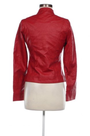 Γυναικείο δερμάτινο μπουφάν, Μέγεθος S, Χρώμα Κόκκινο, Τιμή 25,76 €