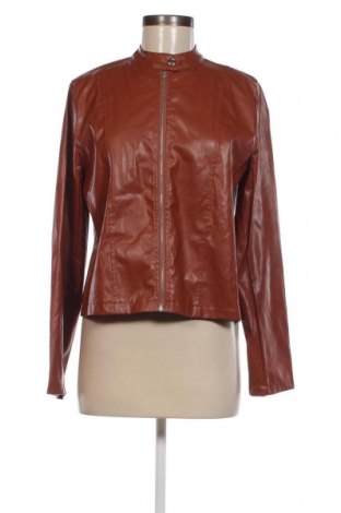 Dámska kožená bunda , Veľkosť M, Farba Hnedá, Cena  22,50 €