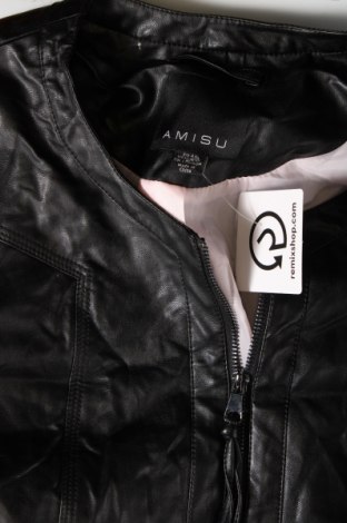 Dámska kožená bunda  Amisu, Veľkosť M, Farba Čierna, Cena  6,95 €