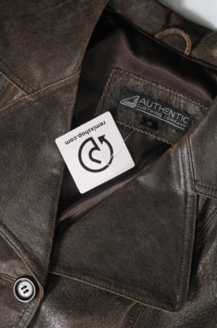 Dámská kožená bunda  Authentic Clothing Company, Velikost M, Barva Hnědá, Cena  648,00 Kč
