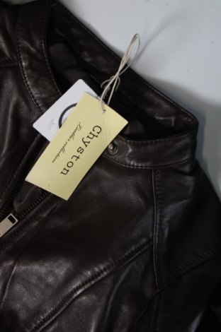 Dámska kožená bunda  Chyston, Veľkosť S, Farba Hnedá, Cena  179,26 €
