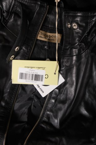 Dámská kožená bunda  Chyston, Velikost XL, Barva Černá, Cena  4 480,00 Kč