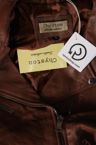 Dámska kožená bunda  Chyston, Veľkosť S, Farba Hnedá, Cena  196,69 €