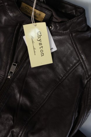 Dámska kožená bunda  Chyston, Veľkosť M, Farba Hnedá, Cena  179,26 €