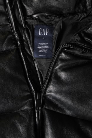 Γυναικείο δερμάτινο μπουφάν Gap, Μέγεθος S, Χρώμα Μαύρο, Τιμή 91,75 €
