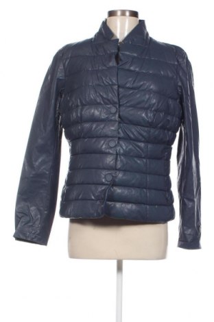 Dámska kožená bunda  Geospirit, Veľkosť L, Farba Modrá, Cena  64,60 €