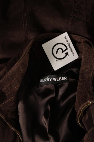 Dámska kožená bunda  Gerry Weber, Veľkosť M, Farba Hnedá, Cena  16,43 €