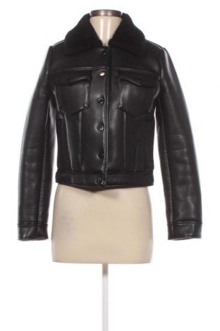Dámska kožená bunda  Gina Tricot, Veľkosť S, Farba Čierna, Cena  24,66 €
