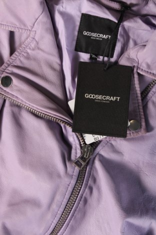 Dámska kožená bunda  Goosecraft, Veľkosť XS, Farba Fialová, Cena  333,51 €