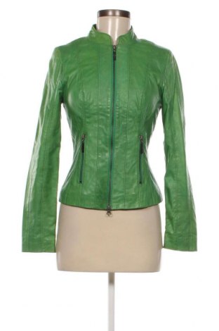 Γυναικείο δερμάτινο μπουφάν Onstage, Μέγεθος XS, Χρώμα Πράσινο, Τιμή 116,08 €