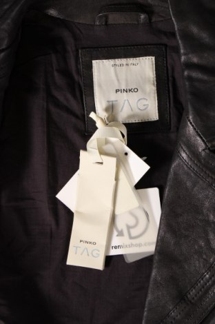 Dámská kožená bunda  Pinko, Velikost S, Barva Černá, Cena  14 957,00 Kč