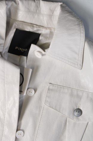 Dámska kožená bunda  Pinko, Veľkosť S, Farba Biela, Cena  436,21 €