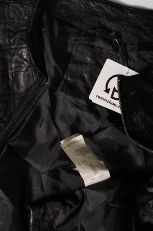 Dámska kožená bunda  S.Oliver, Veľkosť M, Farba Čierna, Cena  79,65 €