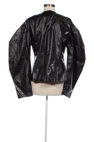 Дамско кожено яке SHEIN, Размер XL, Цвят Черен, Цена 39,50 лв.