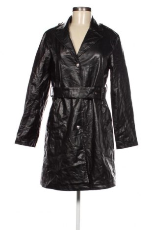 Dámská kožená bunda  SHEIN, Velikost S, Barva Černá, Cena  195,00 Kč