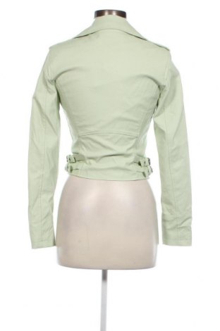 Γυναικείο δερμάτινο μπουφάν Tally Weijl, Μέγεθος XS, Χρώμα Πράσινο, Τιμή 23,21 €