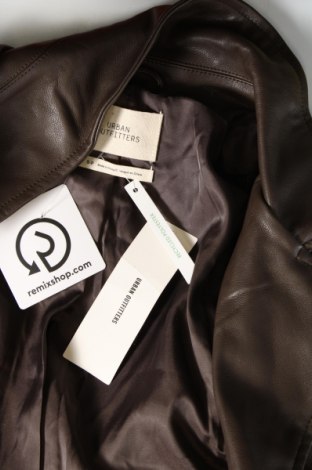 Γυναικείο δερμάτινο μπουφάν Urban Outfitters, Μέγεθος S, Χρώμα Καφέ, Τιμή 20,29 €