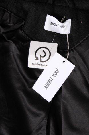 Дамско палто About You, Размер XS, Цвят Черен, Цена 123,00 лв.