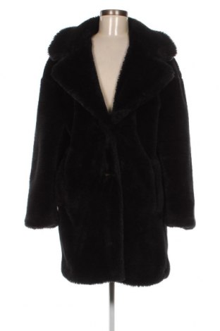 Дамско палто Bershka, Размер L, Цвят Черен, Цена 28,89 лв.