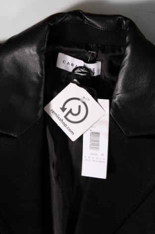Дамско палто Caractere, Размер L, Цвят Черен, Цена 254,31 лв.