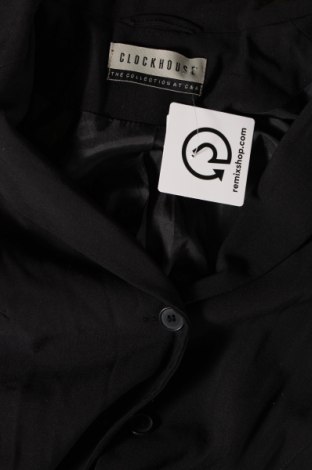 Palton de femei Clockhouse, Mărime M, Culoare Negru, Preț 65,25 Lei