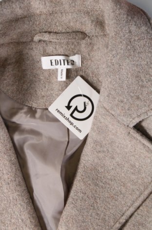Γυναικείο παλτό Edited, Μέγεθος S, Χρώμα  Μπέζ, Τιμή 40,21 €