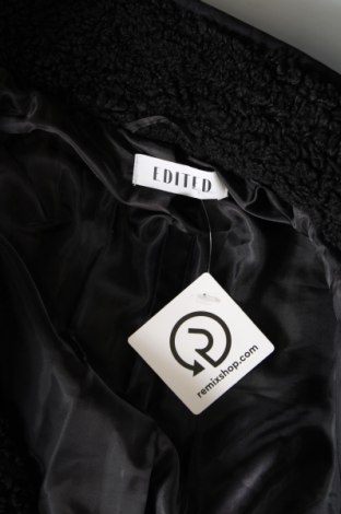 Γυναικείο παλτό Edited, Μέγεθος S, Χρώμα Μαύρο, Τιμή 34,10 €