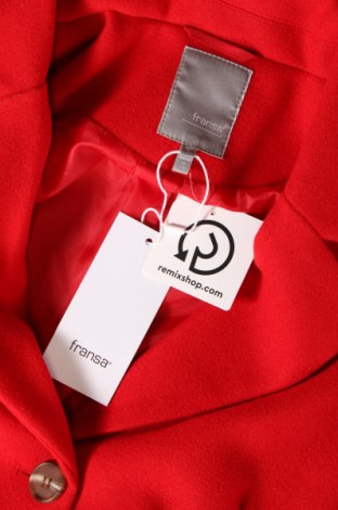 Γυναικείο παλτό Fransa, Μέγεθος S, Χρώμα Κόκκινο, Τιμή 50,65 €