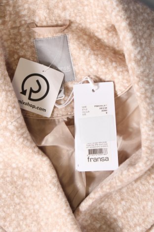 Γυναικείο παλτό Fransa, Μέγεθος M, Χρώμα  Μπέζ, Τιμή 107,73 €