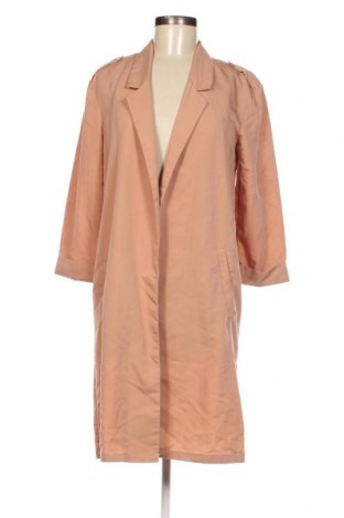 Дамско палто H&M Divided, Размер S, Цвят Бежов, Цена 8,32 лв.