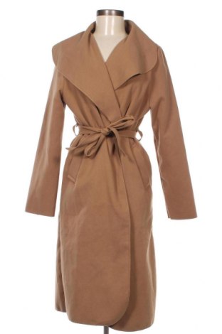 Дамско палто Made In Italy, Размер M, Цвят Кафяв, Цена 36,38 лв.