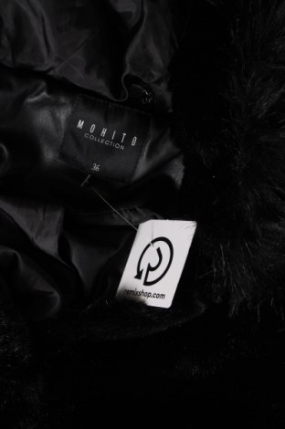 Γυναικείο παλτό Mohito, Μέγεθος S, Χρώμα Μαύρο, Τιμή 9,85 €