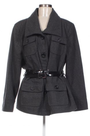 Γυναικείο παλτό Ms Mode, Μέγεθος XXL, Χρώμα Γκρί, Τιμή 9,85 €