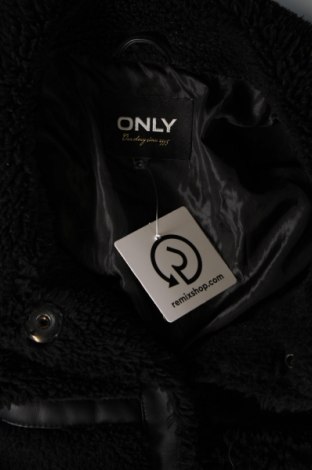 Дамско палто ONLY, Размер L, Цвят Черен, Цена 45,78 лв.