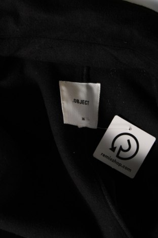Дамско палто Object, Размер S, Цвят Черен, Цена 68,12 лв.